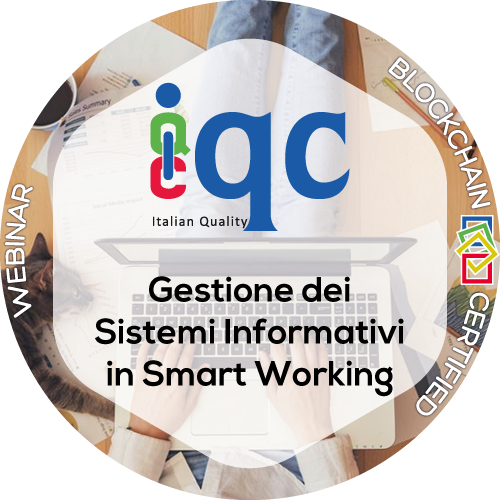Webinar: "Gestione in Sicurezza dei Sistemi Informativi in Smart Working"